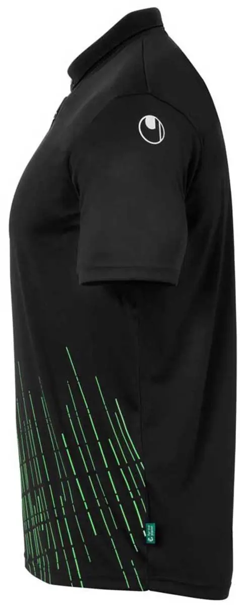 Uhlsport Score 26 Polo Heren XXL - Zwart/Fluo Groen - afbeelding 5 van 6