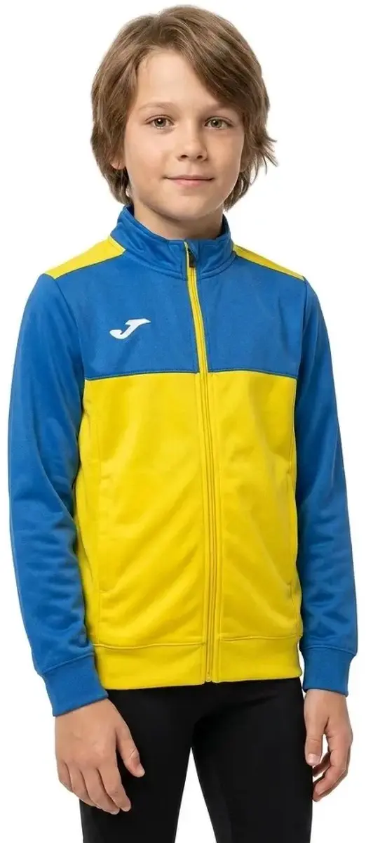 Joma Winner Sweatshirt - Geel/Blauw 140 - afbeelding 2 van 2