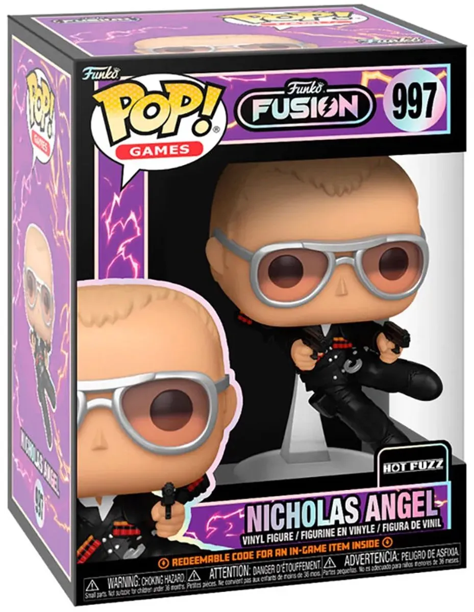 Funko Pop! Games Nicholas Angel #997 Hot Fuzz