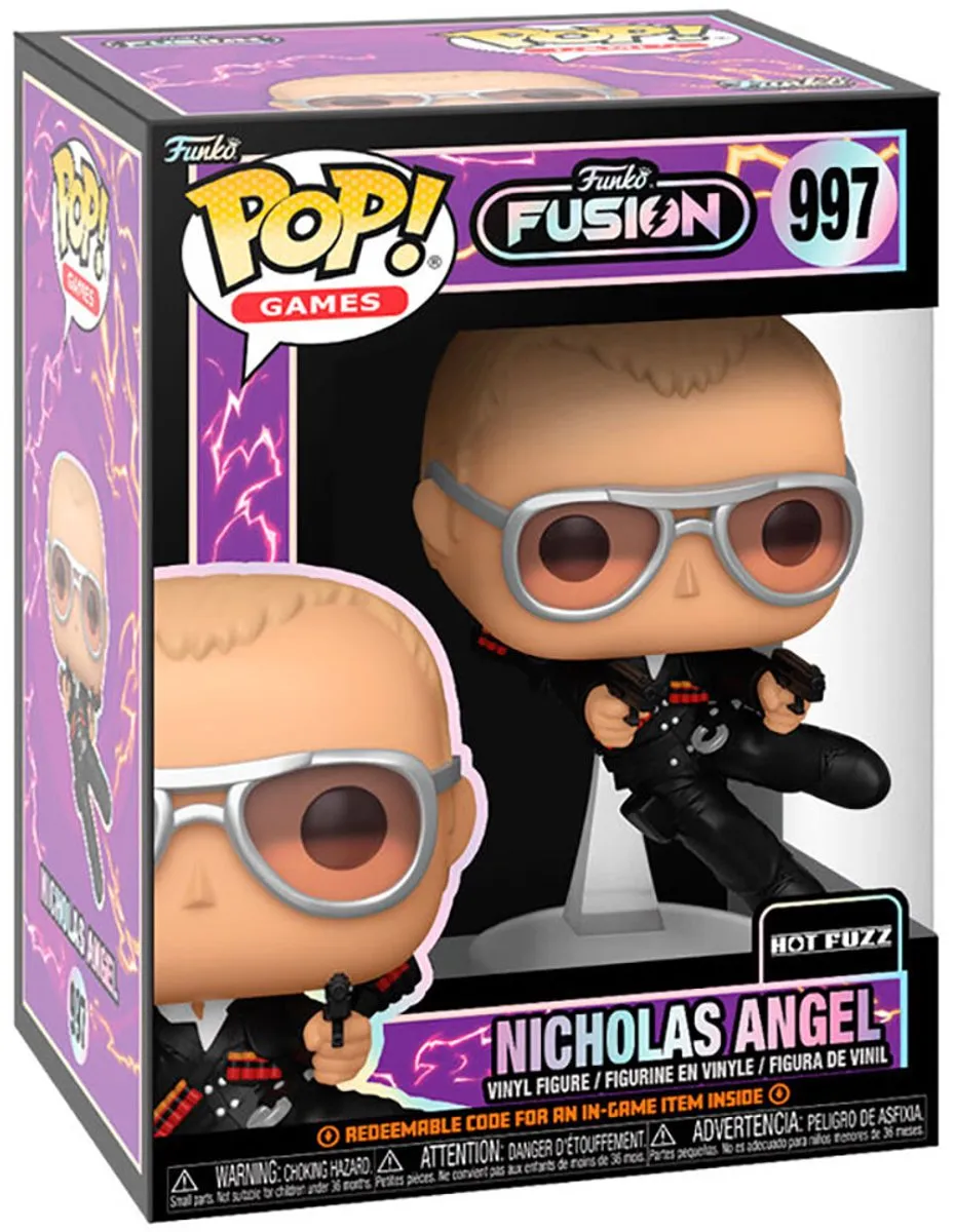 Funko Pop! Games Nicholas Angel #997 Hot Fuzz