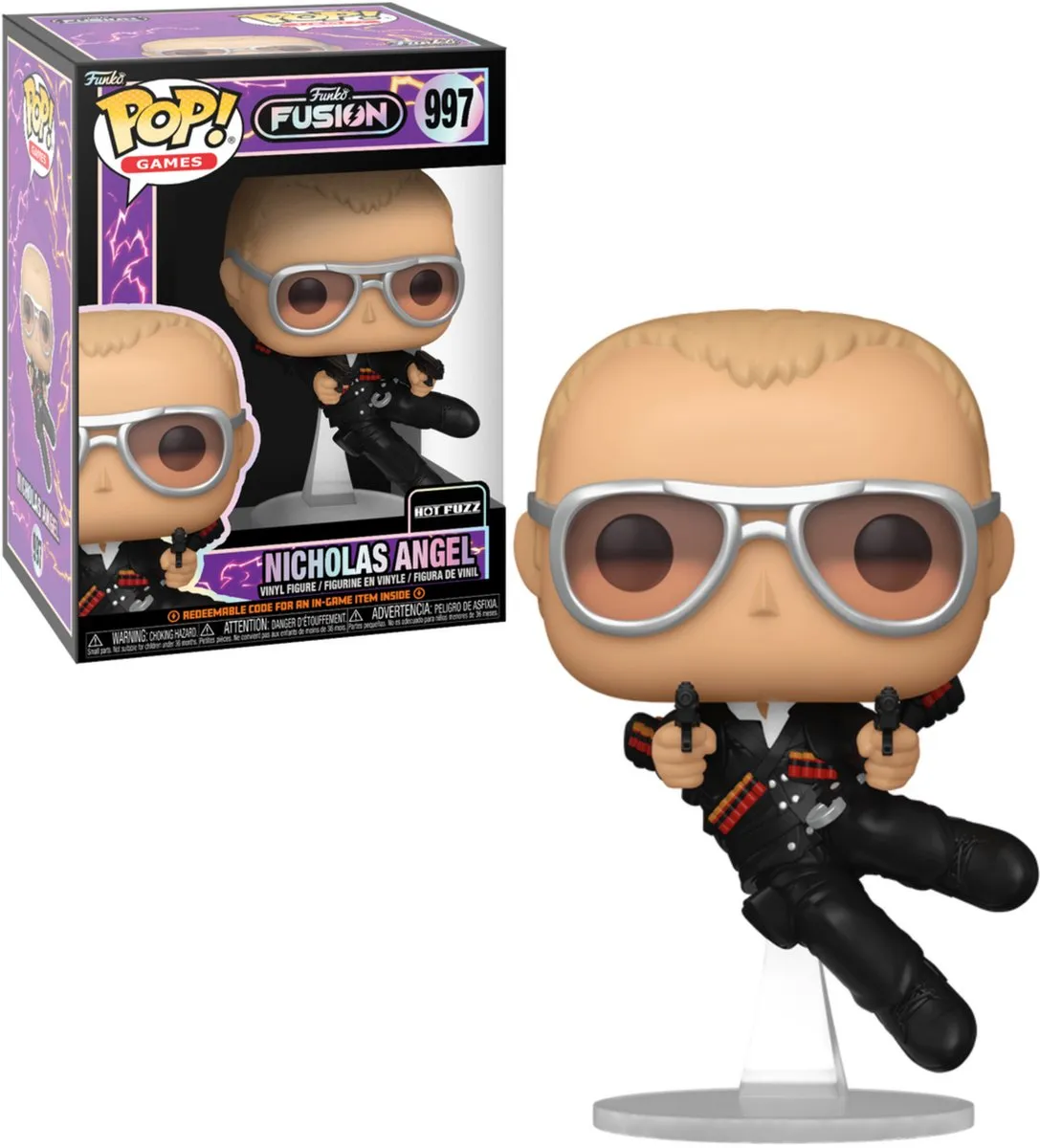 Funko Pop! Games Nicholas Angel #997 Hot Fuzz