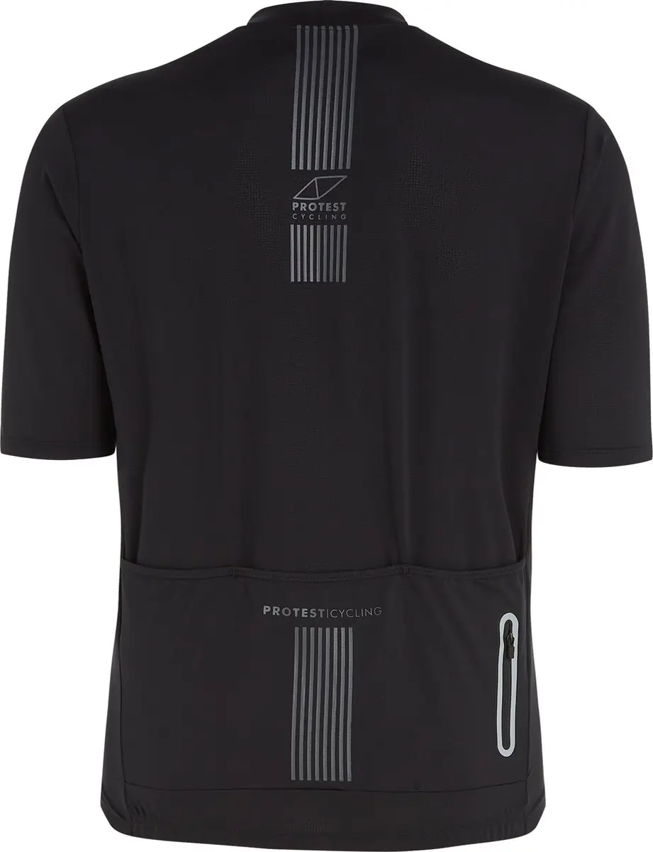 Protest Prtzabel Fietsshirt Heren XS - Zwart - Reflecterend
