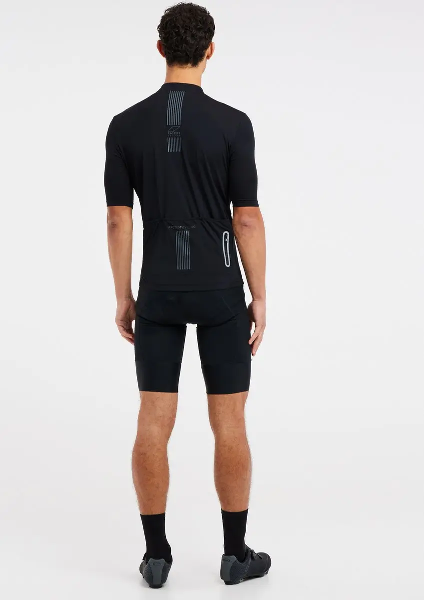 Protest Prtzabel Fietsshirt Heren XS - Zwart - Reflecterend