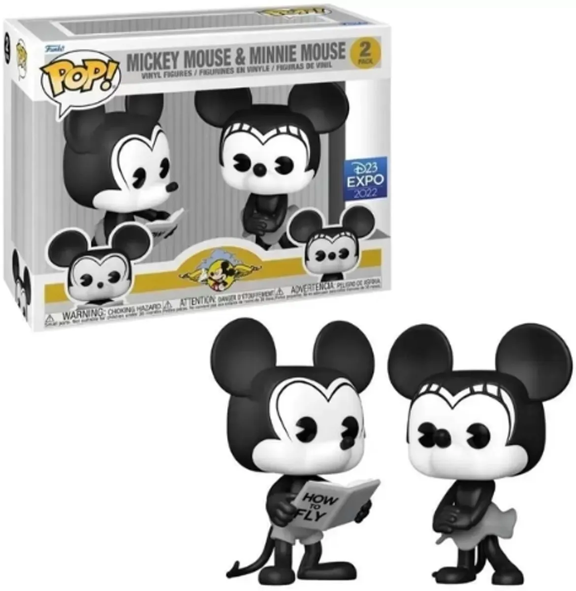 Funko Pop! Disney Mickey & Minnie 2-pack Special Edition