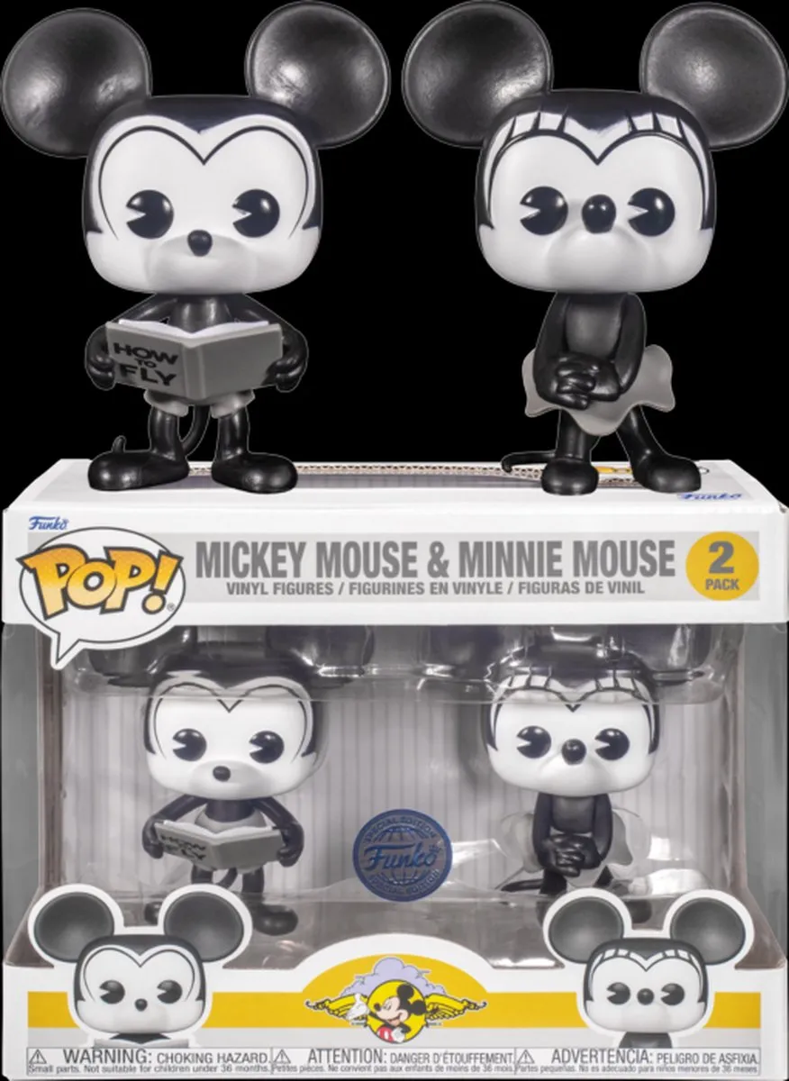 Funko Pop! Disney Mickey & Minnie 2-pack Special Edition