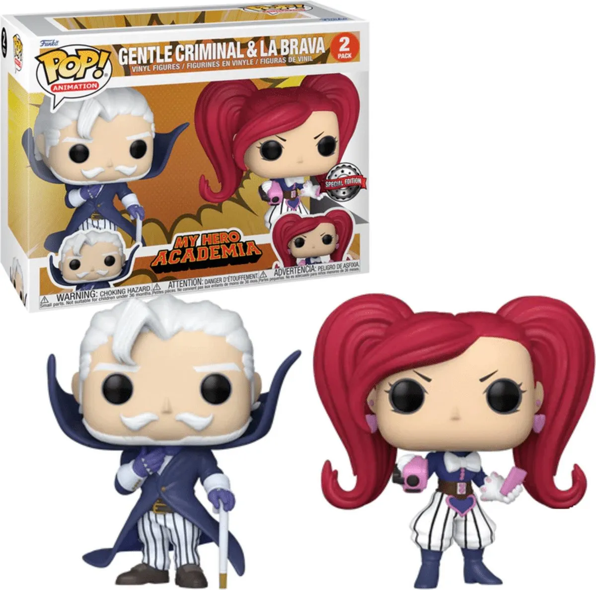 Funko My Hero Academia POP 2-Pack Gentle Criminal & La Brava - 60894