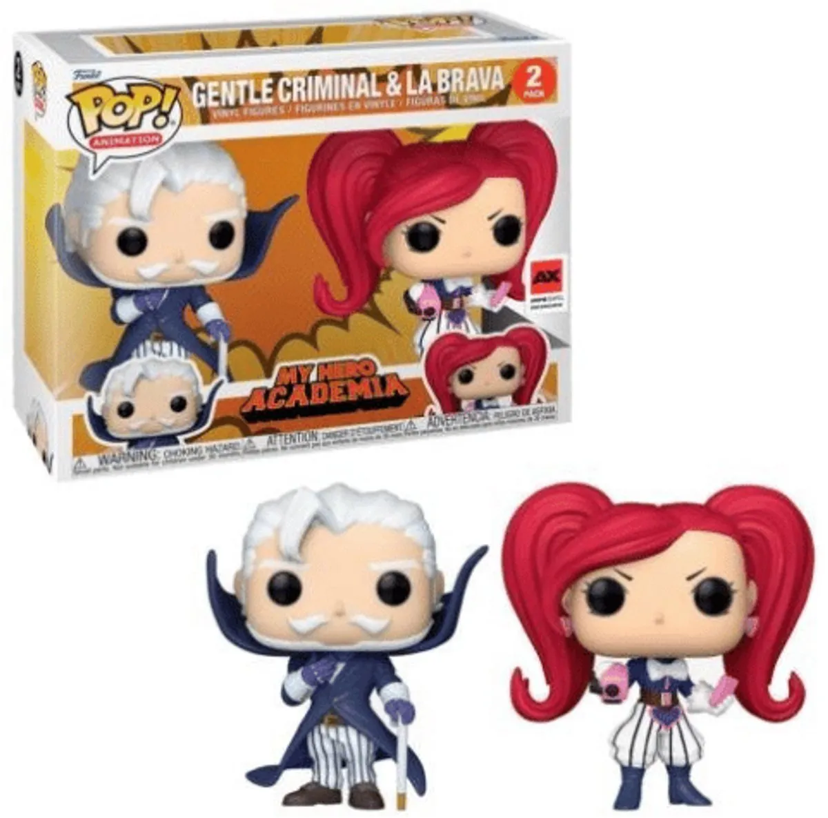 Funko My Hero Academia POP 2-Pack Gentle Criminal & La Brava - 60894