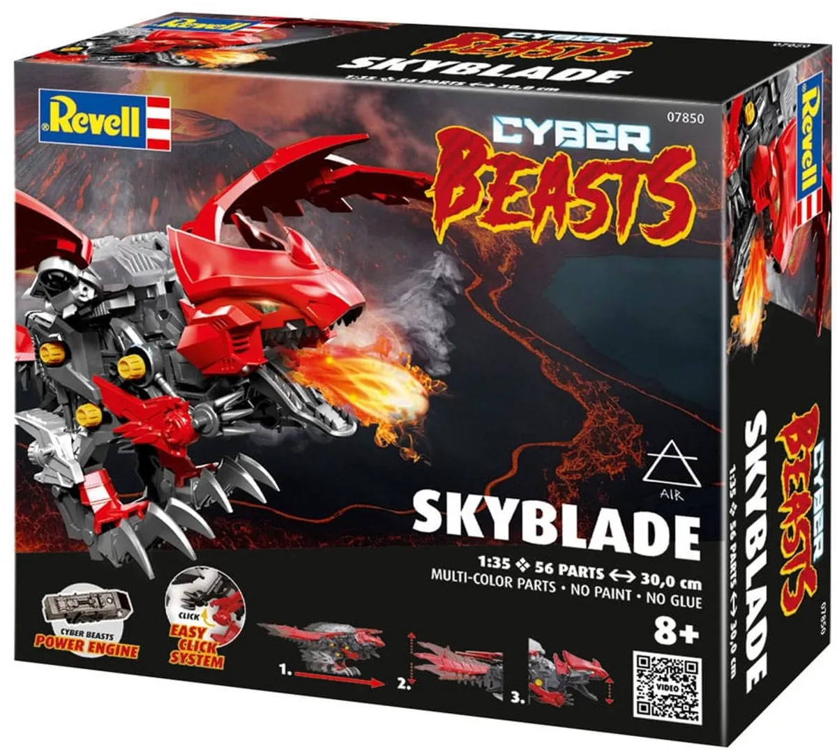 Revell 07850 CyberBeasts SkyBlade Modelbouwpakket - 1:35 - 56 Onderdelen - Multi