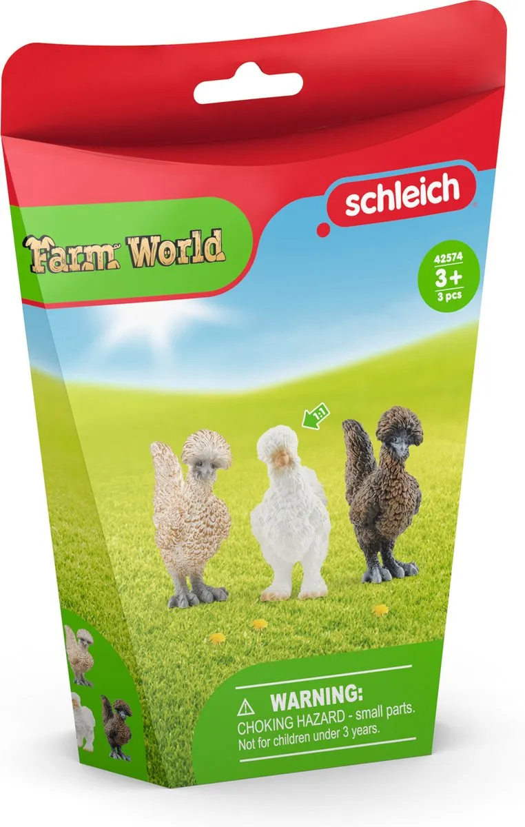 Schleich Farm World Kippenvrienden Speelfigurenset 42574
