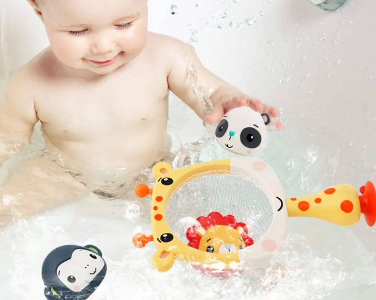 Fisher-Price Basketbal Set - Aap/Panda/Leeuw - 3 Ballen