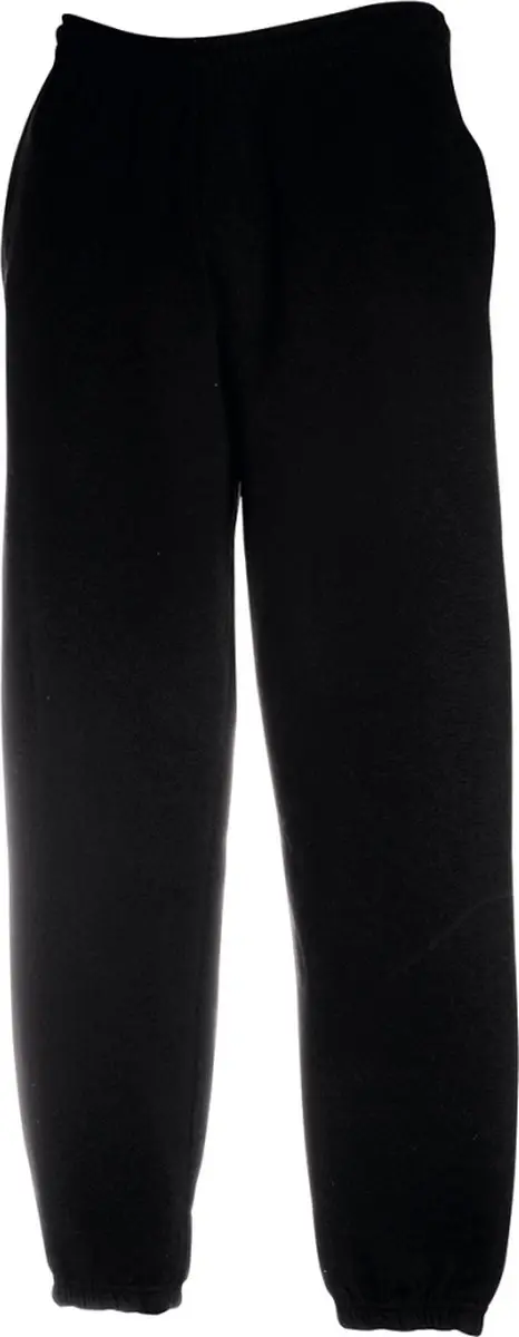 Fruit of the Loom joggingbroeken maat XL elastieken boord (zwart)