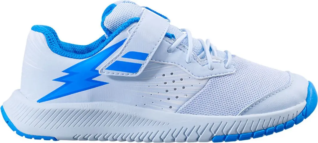 White And Blue Babolat Pulsion All Court Kid Junior 32f21518 1060