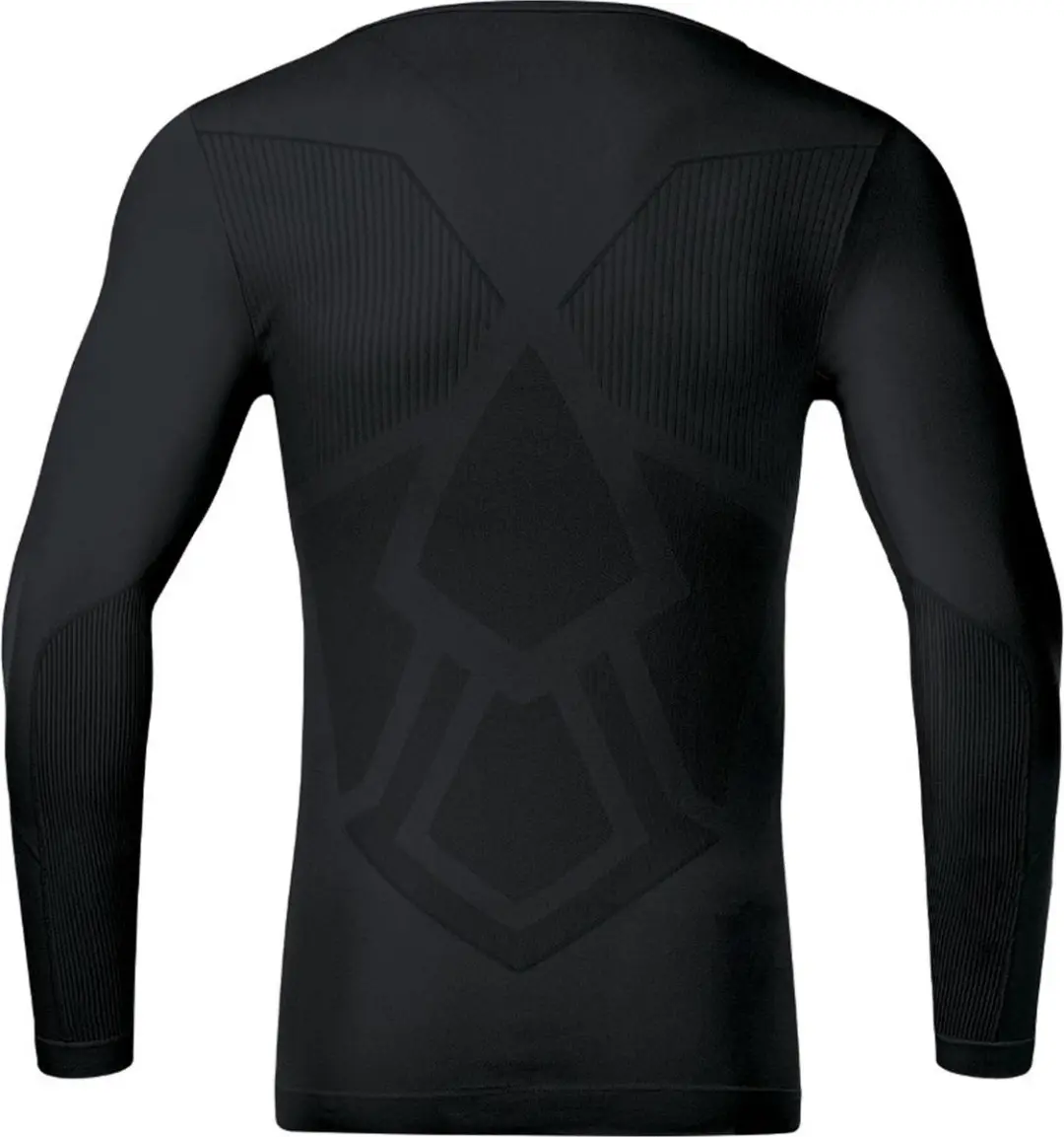 JAKO Comfort 2.0 Longsleeve Heren XXL - Zwart