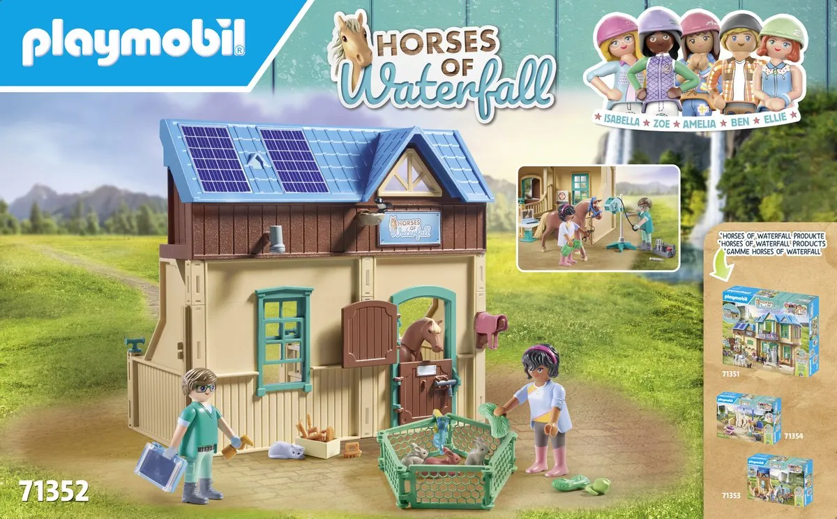 Playmobil Horses of Waterfall Paardrijtherapie & Dierenartsenpraktijk 71352 - Multikleur - afbeelding 6 van 6