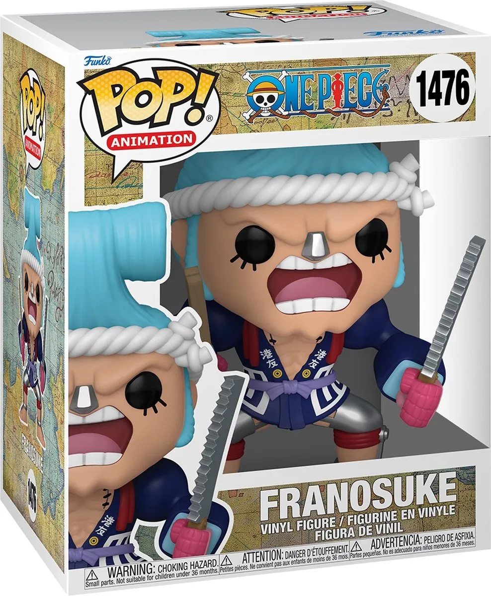 Funko POP! Franosuke One Piece Wano 72111 - 9cm - Multicolor