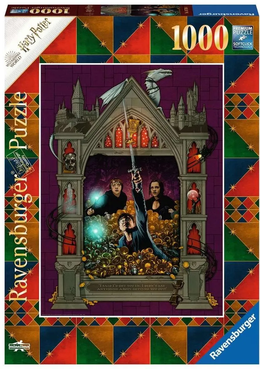 Ravensburger Harry Potter 8 Legpuzzel 1000 Stuks Multicolor