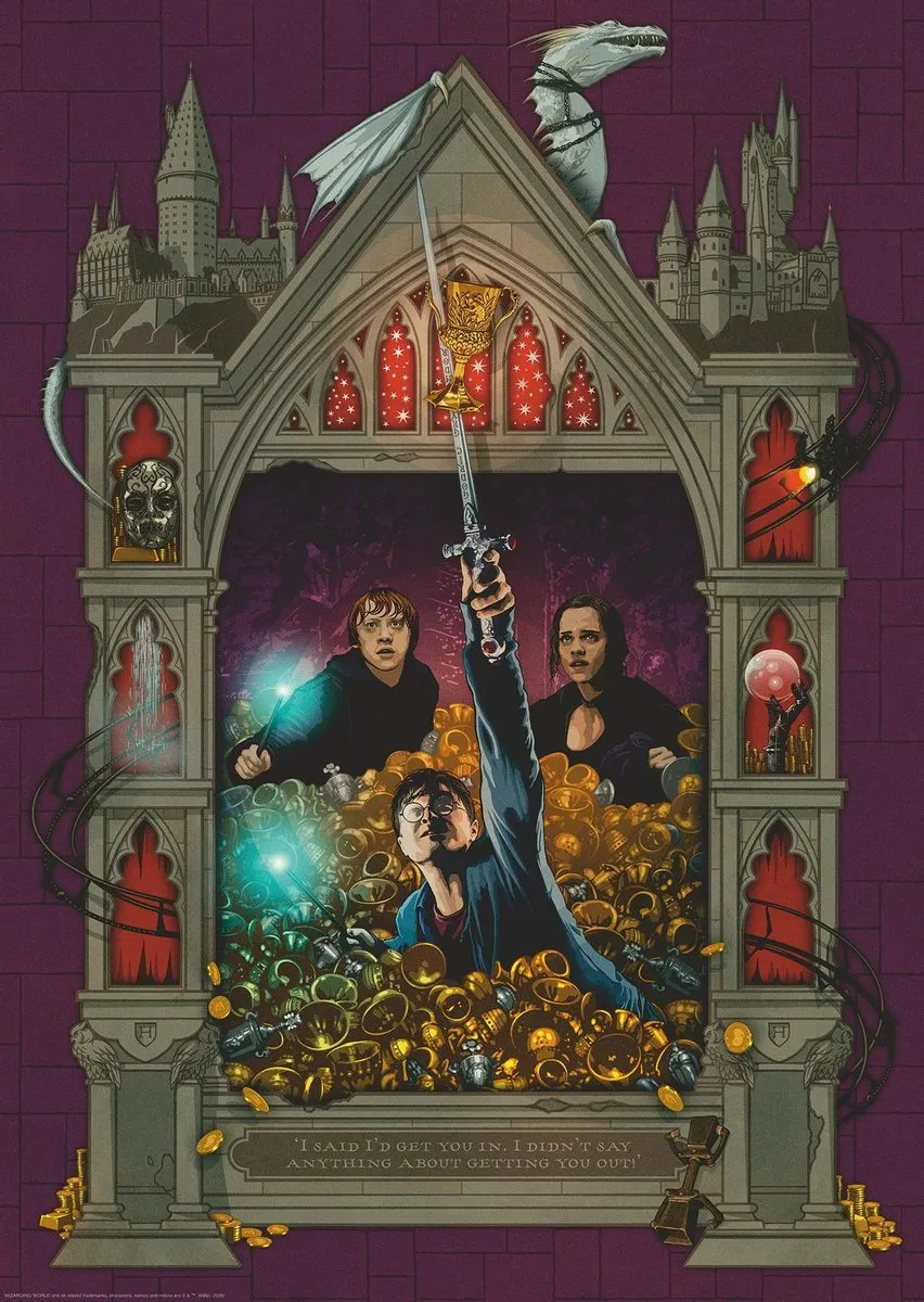 Ravensburger Harry Potter 8 Legpuzzel 1000 Stuks Multicolor