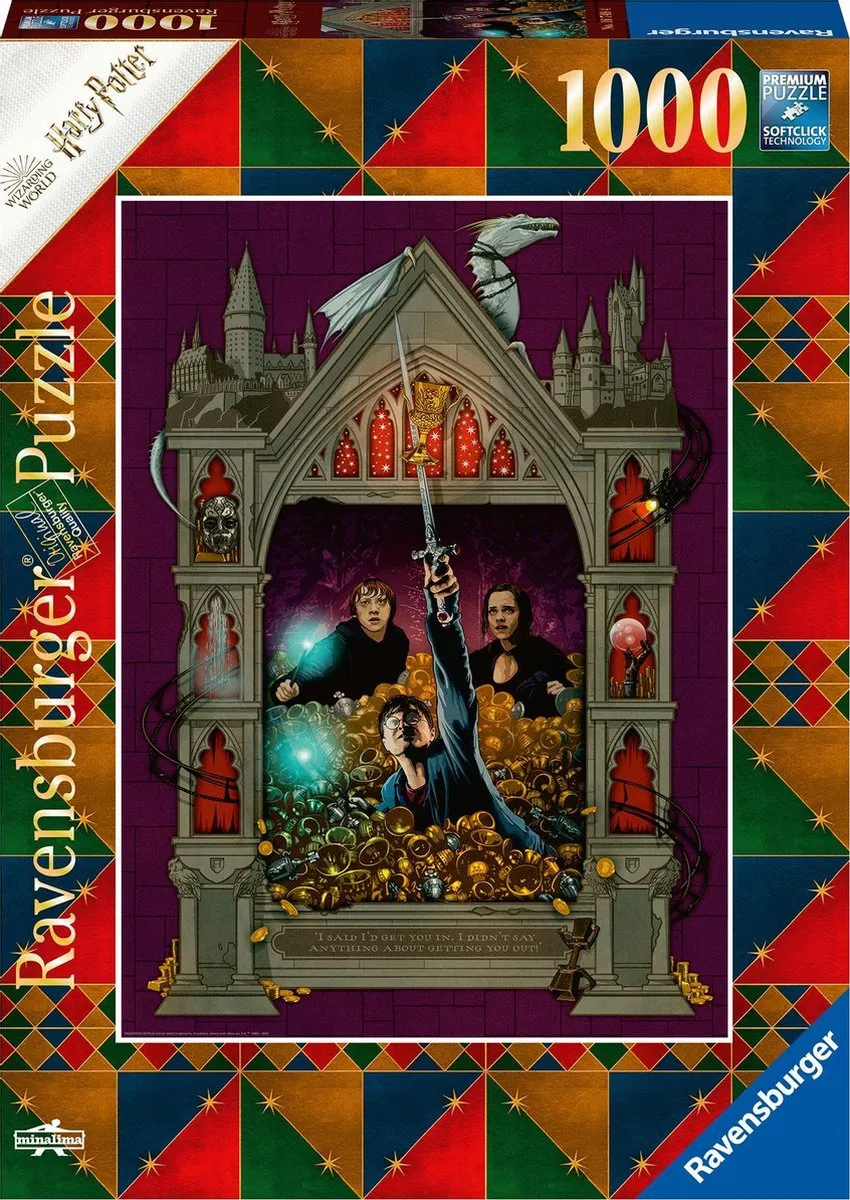 Ravensburger Harry Potter 8 Legpuzzel 1000 Stuks Multicolor