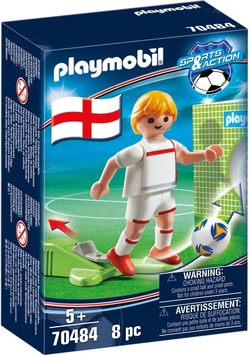 Playmobil Voetbalspeler Engeland 70484