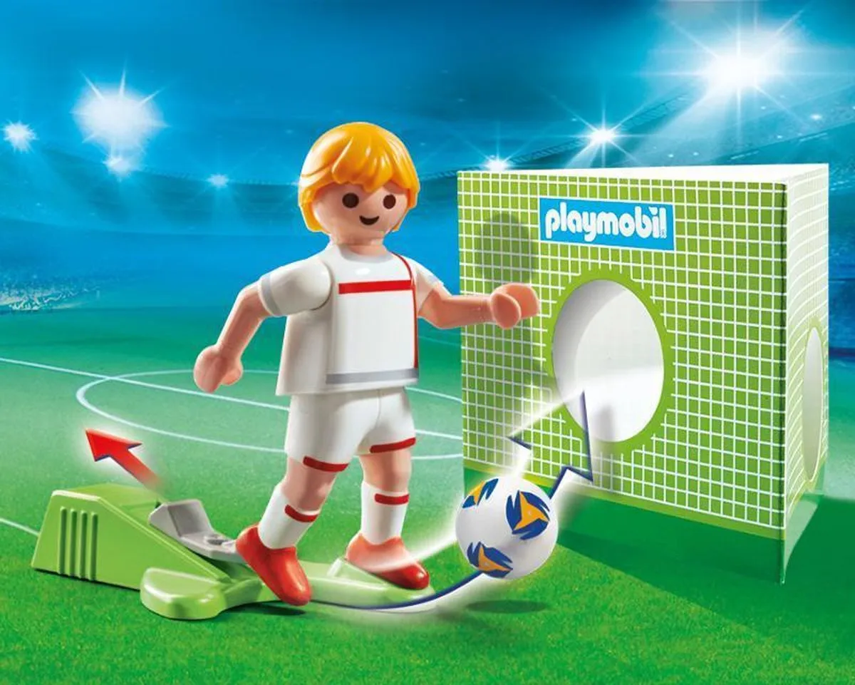 Playmobil Voetbalspeler Engeland 70484