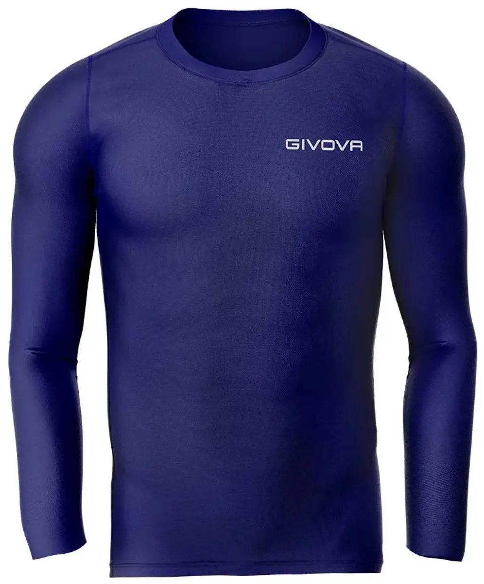 Givova Thermoshirt MAE012 - Lange mouwen - Maat M - Navy - afbeelding 4 van 4