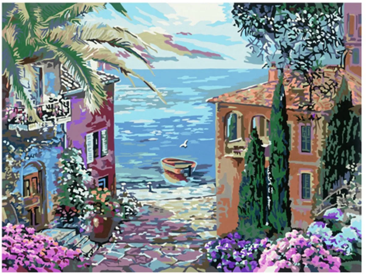 Ravensburger Malen nach Zahlen Mediterranean Landscape - 20218