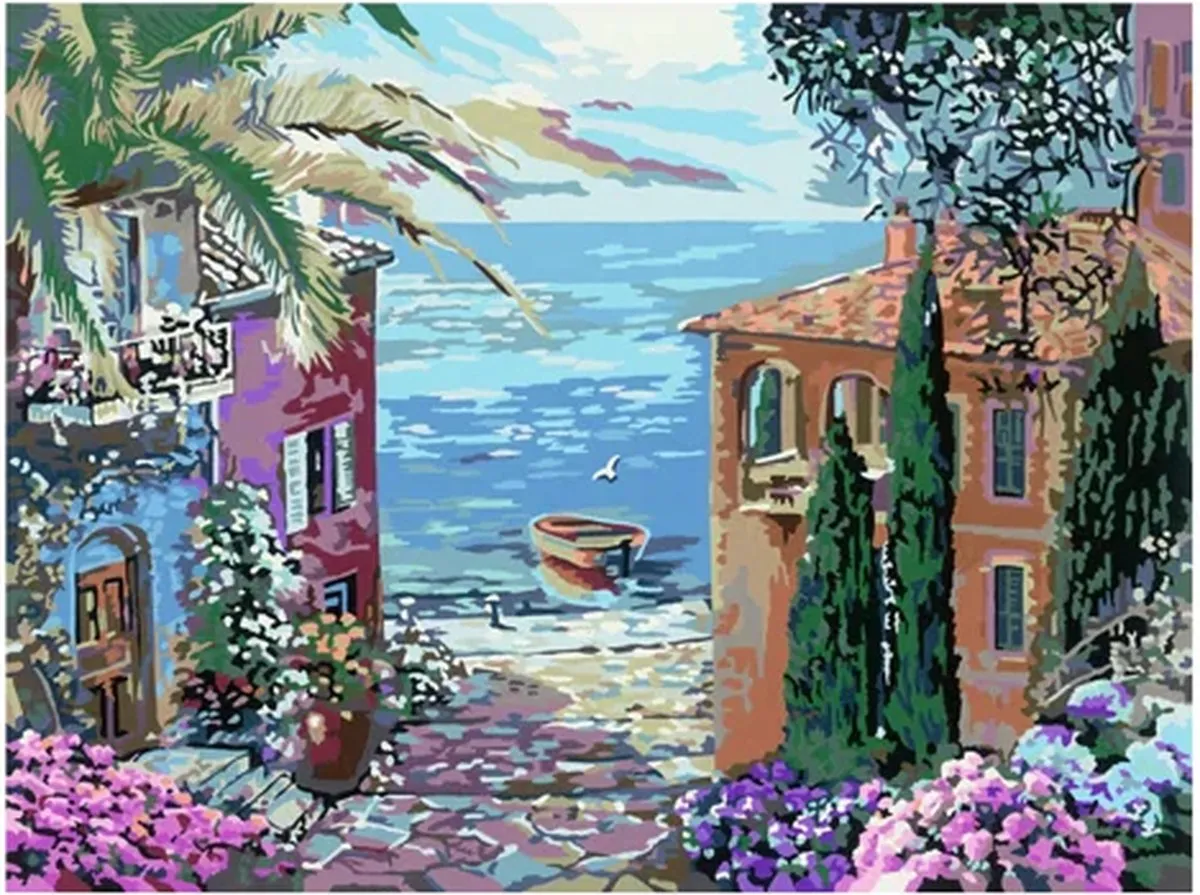 Ravensburger Malen nach Zahlen Mediterranean Landscape - 20218