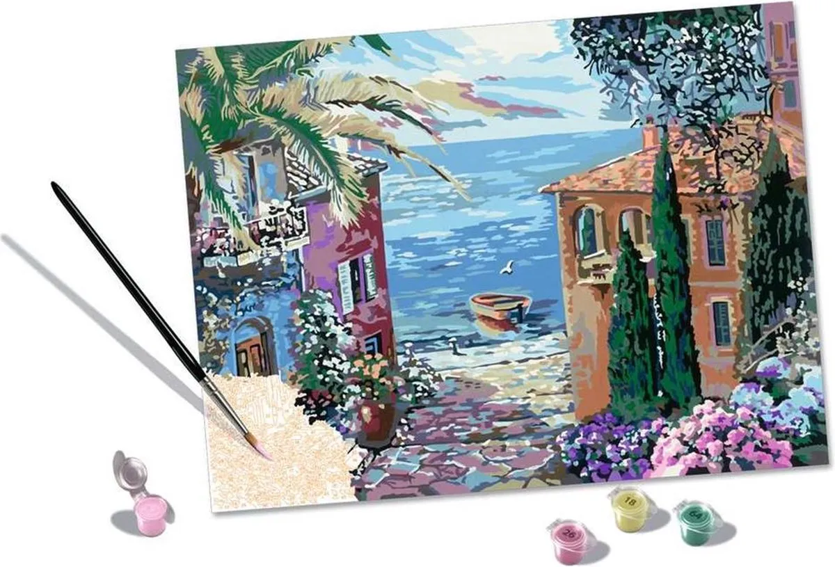 Ravensburger Malen nach Zahlen Mediterranean Landscape - 20218
