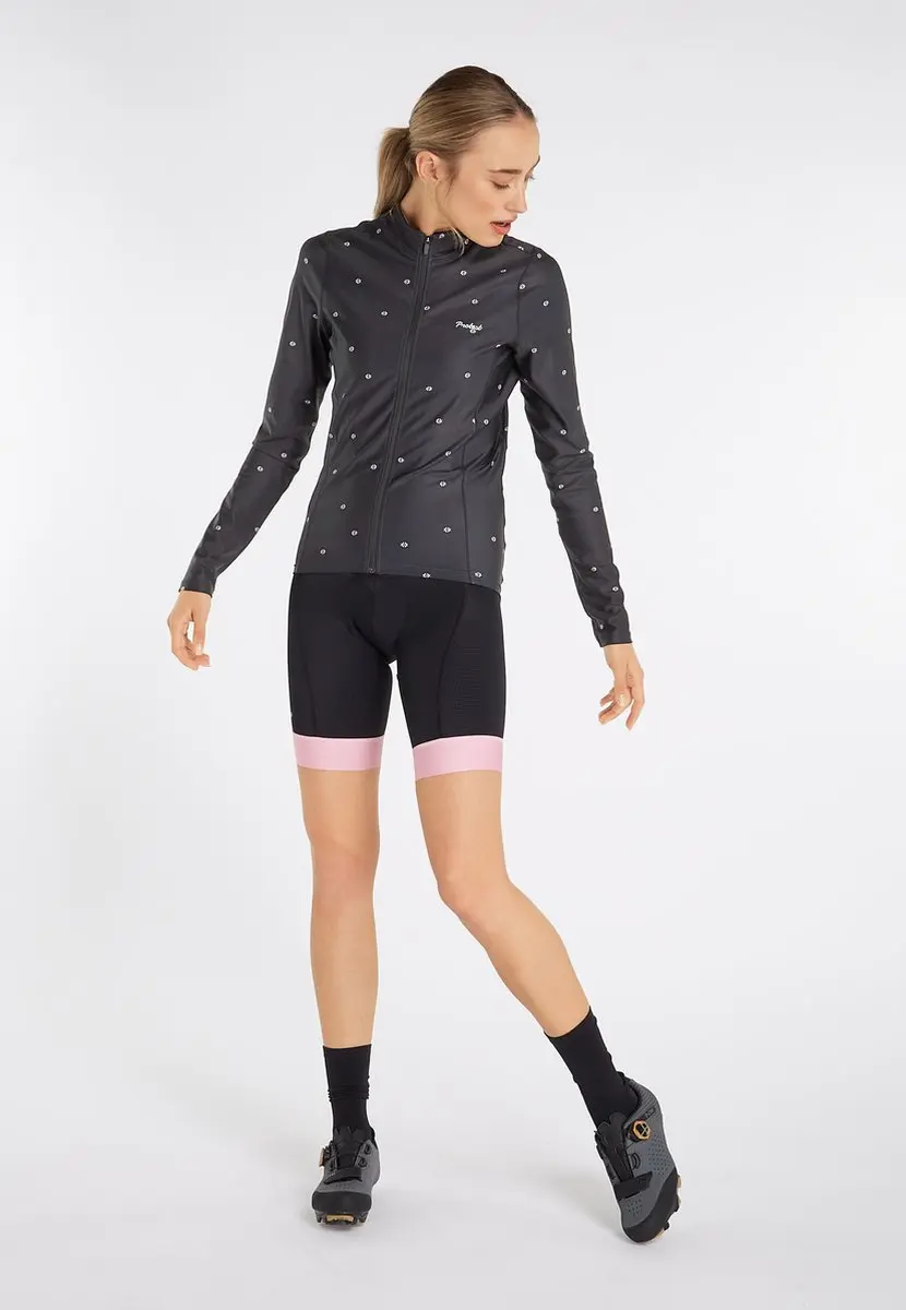 Protest Prtpeanuts Dames Fietsjas - Lange mouwen - True Black - XS