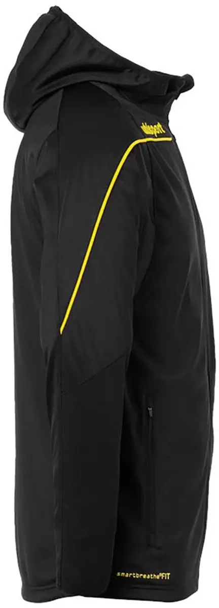 Uhlsport Stream 22 Trainingsjas 3XL - Zwart/Limoen Geel