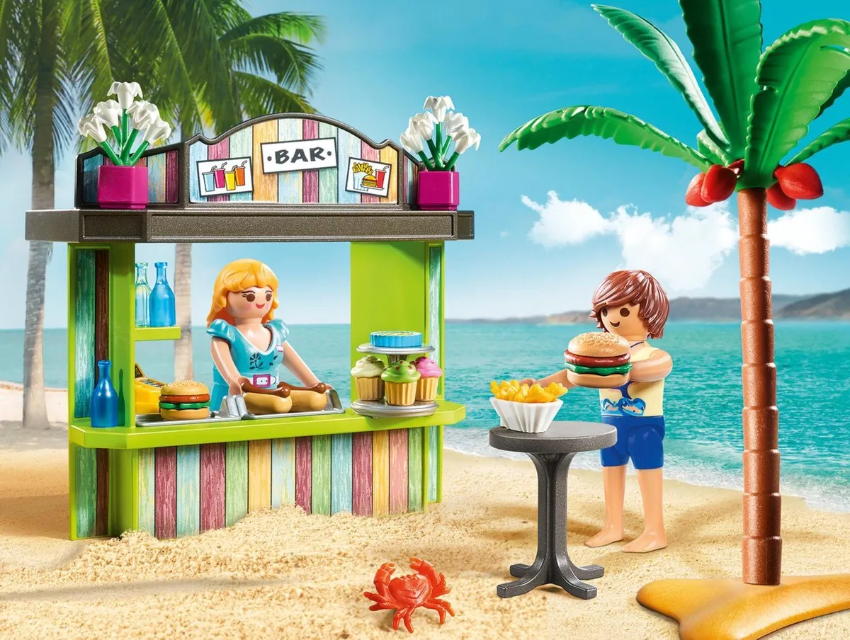 Playmobil Family Fun Strandkiosk 70437 - Multicolor