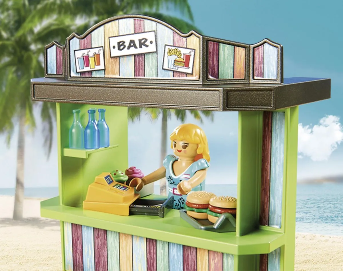 Playmobil Family Fun Strandkiosk 70437 - Multicolor