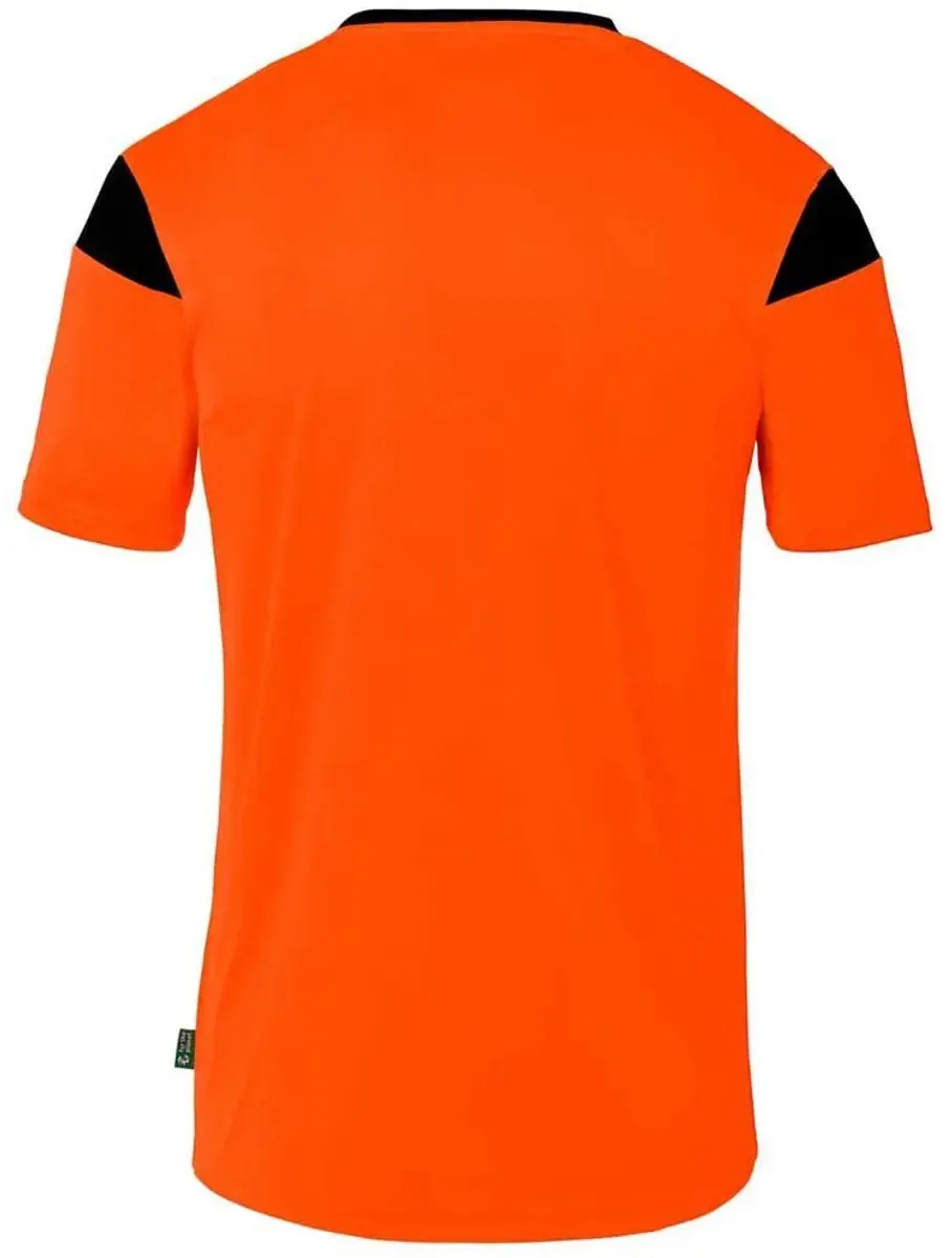 Uhlsport Squad 27 Shirt Kinderen - Fluoro Oranje/Zwart 152 - afbeelding 2 van 6