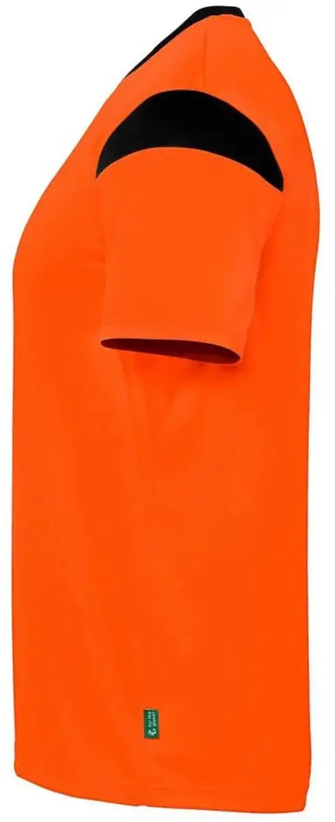 Uhlsport Squad 27 Shirt Kinderen - Fluoro Oranje/Zwart 152 - afbeelding 3 van 6
