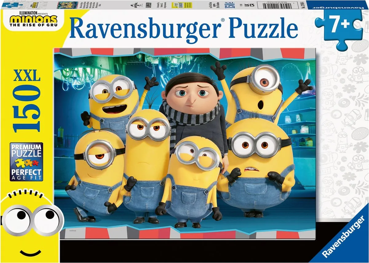 Ravensburger Minions Veel Meer dan een Minion Legpuzzel 150 Stuks