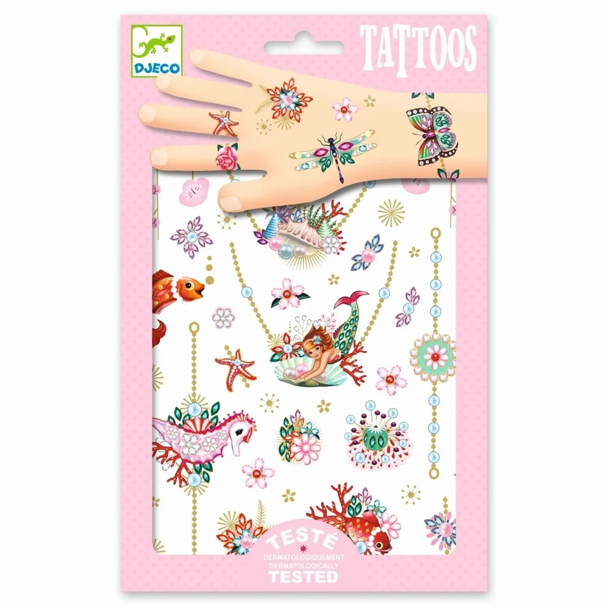 Djeco Fiona's Jewels Huidvriendelijke Tattoos