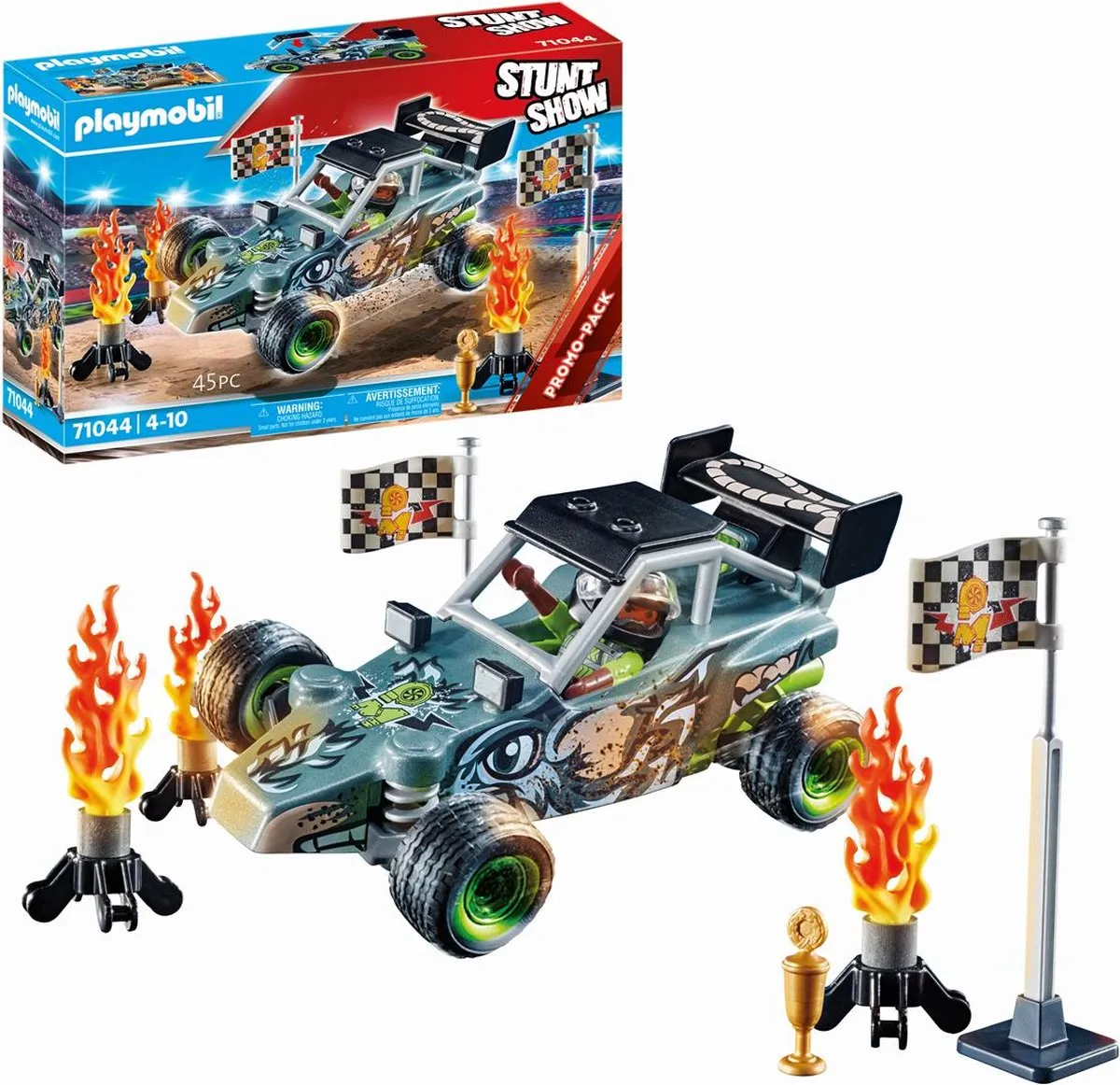 Playmobil Stuntshow 71044 Stuntshow Racer - afbeelding 6 van 6
