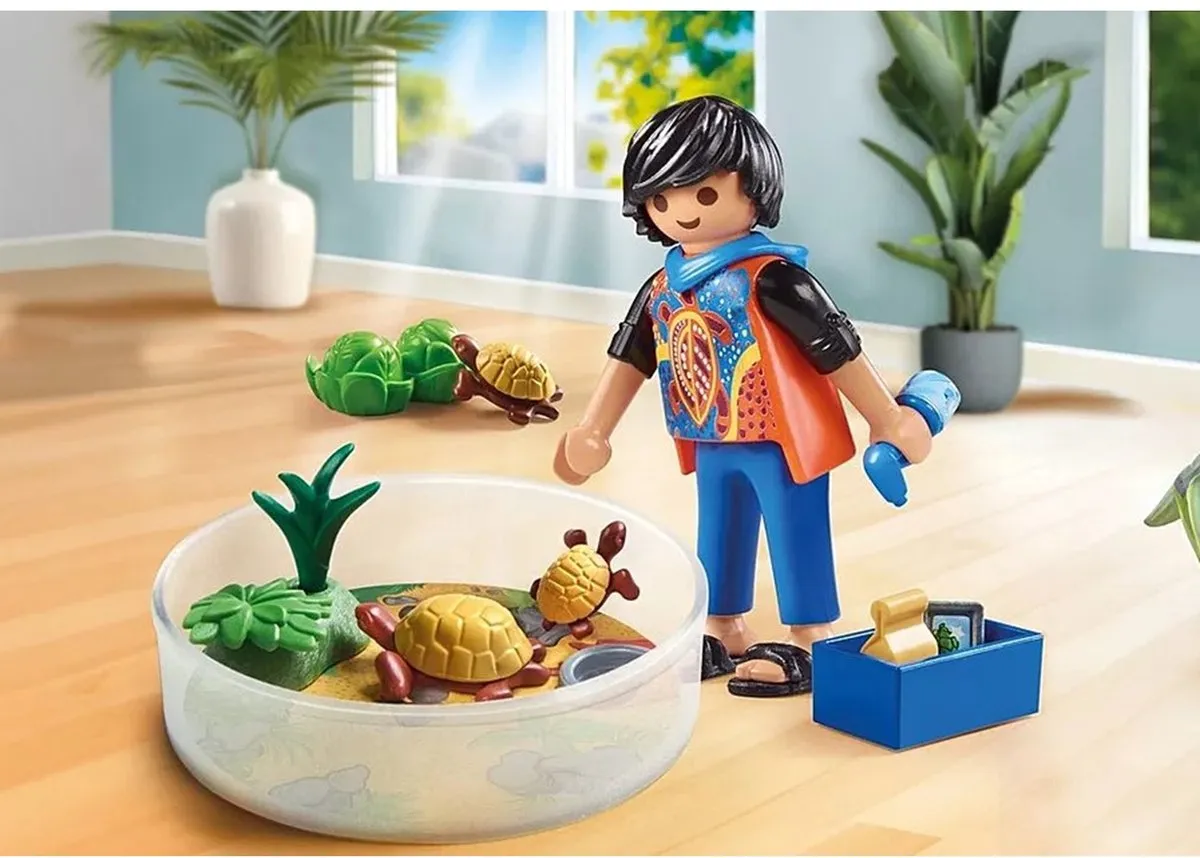 Playmobil My Life Schildpadden Terrarium 71748 - Multicolor