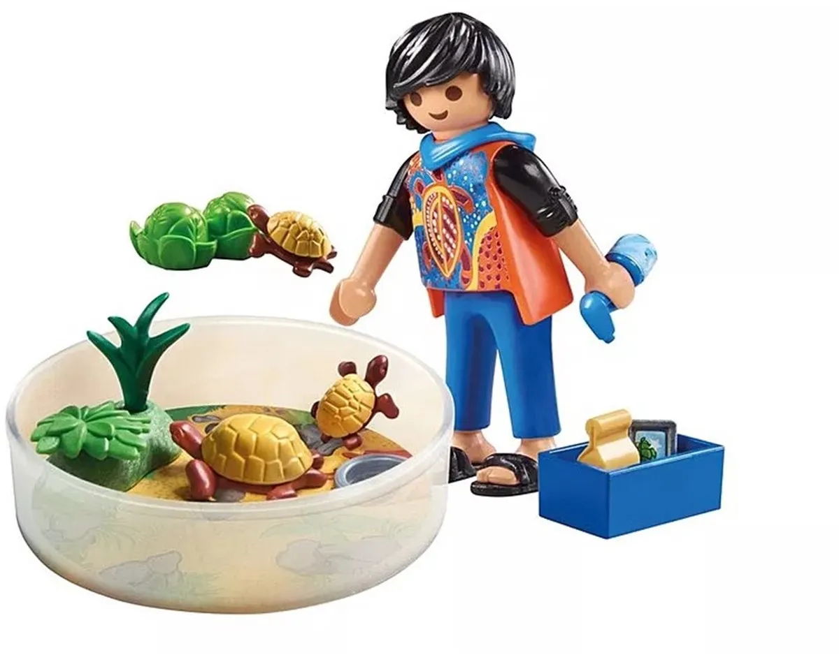 Playmobil My Life Schildpadden Terrarium 71748 - Multicolor