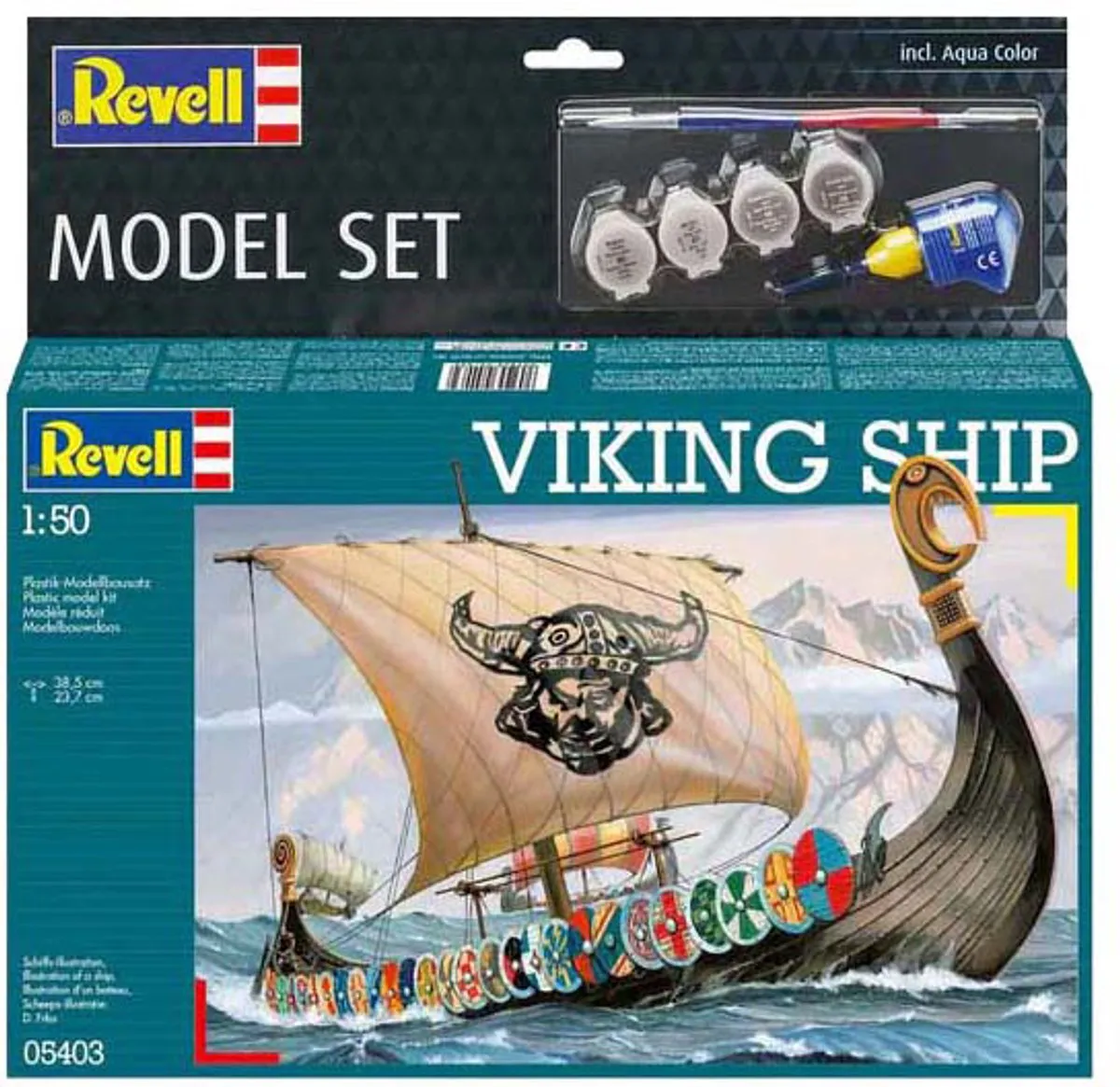 Revell 65403 Viking Ship Modelbouwpakket - 1:50 - 131 Onderdelen