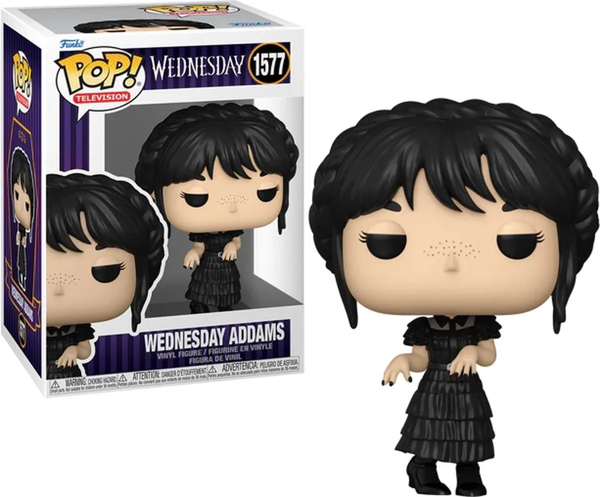 Funko Pop Wednesday Addams Dansend - 9,5 cm - Multi