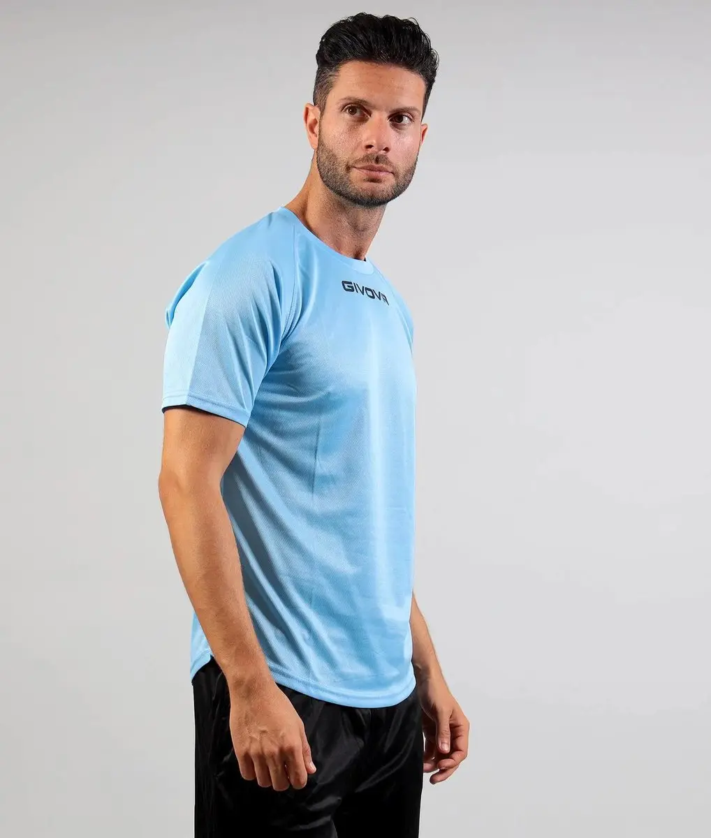 Givova One Microforata Sportshirt - XL - Blauw - afbeelding 4 van 6