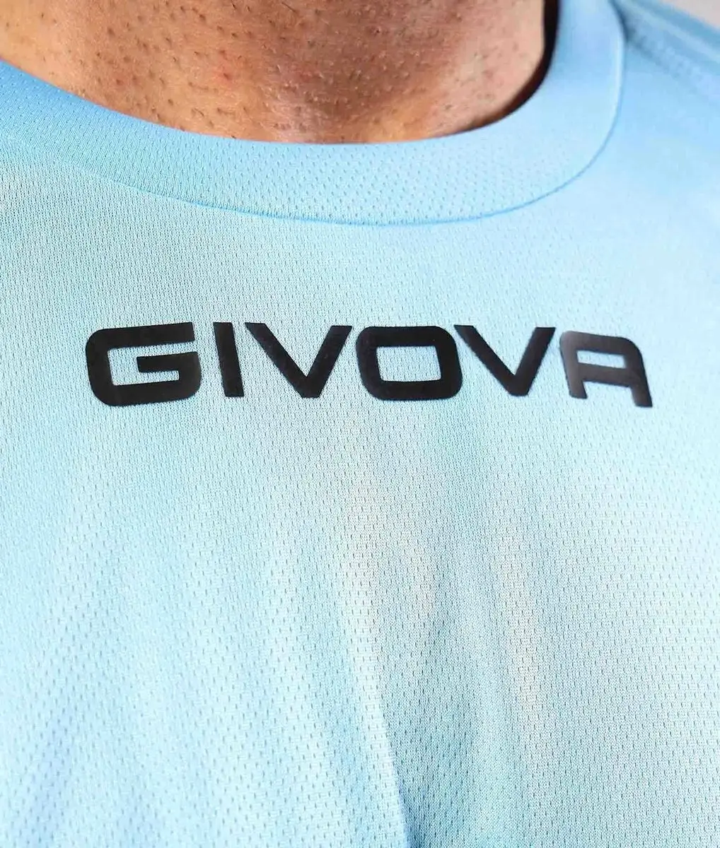 Givova One Microforata Sportshirt - XL - Blauw - afbeelding 5 van 6