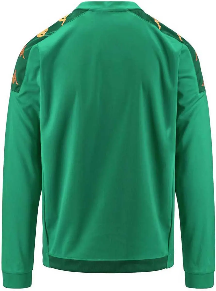 Kappa Giulio Halve Rits Sweatshirt - Groen XL - afbeelding 2 van 3
