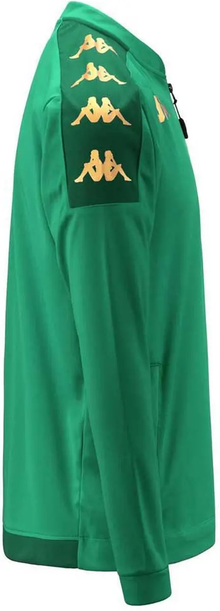 Kappa Giulio Halve Rits Sweatshirt - Groen XL - afbeelding 3 van 3
