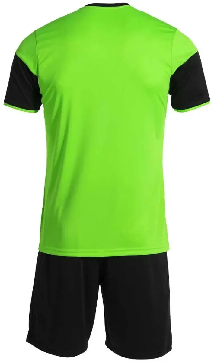 Joma Danubio III Korte Mouw Set - 9-10 jaar - Fluor Green/Black - afbeelding 3 van 6