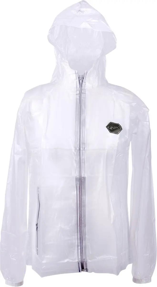 QHP Regenjas - Transparant M