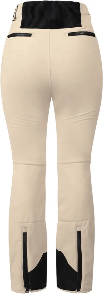 Brunotti Coldlake Dames Softshell Skibroek M - Wit/Beige - afbeelding 6 van 6