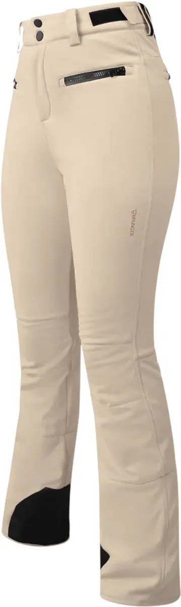 Brunotti Coldlake Dames Softshell Skibroek M - Wit/Beige