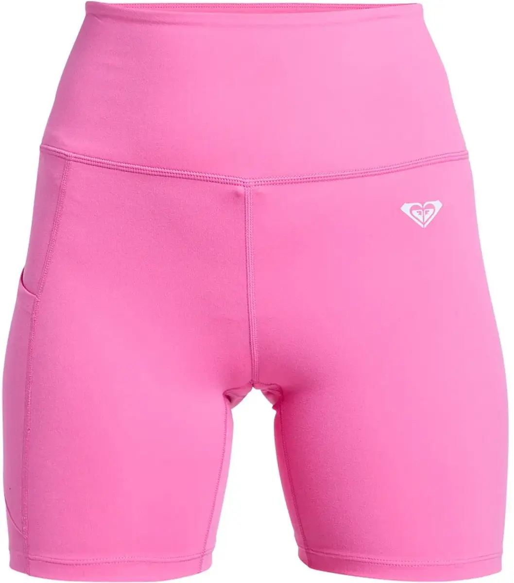 Roxy Chillout Seamless Washed Korte Sportbroek - XS - Sangria Sunset
